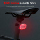 USB Bicycle Taillight Waterproof Safety Warning Light Ultra Bright Bike Light
