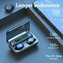 F9 TWS Wireless Bluetooth Earbuds Noise Reduction Touch Control Stereo Earphone