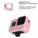 Silicone Case Protective Cover Shell for Gopro Hero 8 Black Camera (Pink) A