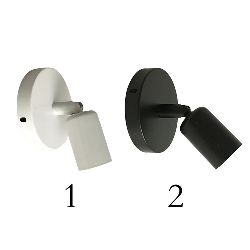 6x E27 110-240V Wall Plug-in Screw Base Round