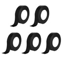 5pcs 22mm*4.5m Rubber High Voltage Electrical Self-adhesive Insulation Tape Roll