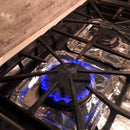 Stove Burner Covers, 60 Pieces Aluminum Foil Square Gas Stove Burner Covers,K1D8