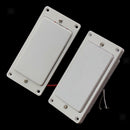 2Pcs Instrument Accs Sealed Pickup Bridge Neck for 6-String Electric Guitar