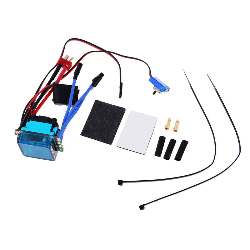 Brushless ESC Speed Control 60A 2-3S Lipo Battery for 1/10 RC Monster Truck