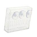 Wall Suction Vase Transparent Plant Holder Planter Pot Aquarium Planting Cup