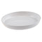 Plastic Round Flower Plant Pot Planter Holder With Tray Home Office Garden