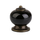 Ceramic Door Knob Cabinet Drawer Cupboard Locker Home Furniture Pull Handle