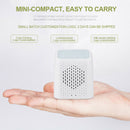White Bluetooth Bass Speaker Portable Outdoor Sport Loudspeaker Wireless Mi