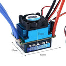 Racing 35A Esc Brushless Electric Speed Controller For 1:12 1:10 Rc Car Tru E1J1