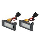2 Pieces No Error LED License Plate Lights For VW Golf Plus Jetta Passat
