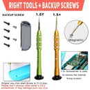 Joystick for Nintendo Switch Joycon Kit with Screws Y1.5 +1.5 Screwdrivers