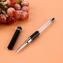 Nail Art Painting Brush Pen Rhinestone Crystal Acrylic Handle Carving Liner A