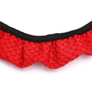 3Pcs/Sets Breathable Soft Car Steering Wheel Cover Hand Brake Stop Lever -OZ