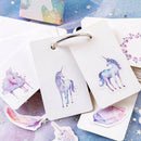 46Pcs/Bag Decorative Stickers Adhesive Stickers DIY Stationery Stickers Decor 3C