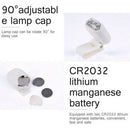 1 Pcs Outdoor Fishing Cap Light Hat Led Head Light Clip Lightning CampiJBTEUS