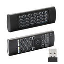 Backlit MX3 2.4G Air Mouse Wireless Qwerty Keyboard IR Remote T3 Smart ControlLJ