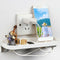 Compact Mobile Phone Charge Adapter Wall Holder Storage Rack Shelves Organi E7F7