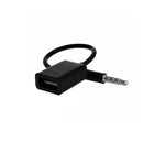 1x AUX Jack Audio Input Cord Cable Car MP3 3.5mm Male To USB Port Adapter Useful