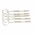 5pcs Mini 3in1 Eyeglass Screwdriver Sunglass Watch Repair Kit Tools new 1 set M&
