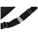 Satin Tuxedo Cummerbund+Bow Tie +Hanky Set Prom Wedding Black  T8Y4