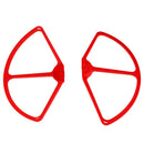 4pcs Propeller Protector Guard Cover+10pcs screw for CX-20 RC Drone(red)