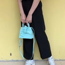 Portable Shoulder Top-handle Clutch Mini Lady PU Messenger Bag Sweet Wristlets