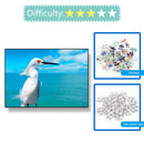 1000pcs DIY Egret Puzzle Educational Learning Assembling Jigsaw Toys Craft