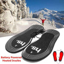1 Pair Winter Heating Insole Warm Carbon Fiber Heating Insoles Outdoor 4.5V