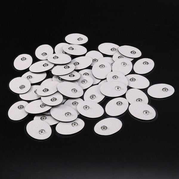 50Pcs 3x4cm Electrode Pads for TENS Non-Woven Self Adhesive Replacement ElecF8O7