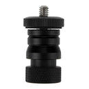 Quick Release 1/4 Thread Mini Detachable Ballhead for Arm Monitor LED Light A