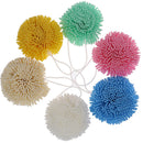 2Pcs/Set Bath Shower Body Exfoliation Puff Sponge Bath Ball Body Massager BaTE
