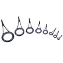 75pcs Fishing Rod Guides Stainless Steel Eye Rings Kit Fishing Tackle A