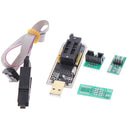 CH341 24 25 Series EEPROM Flash BIOS USB Programmer Module SOIC8 SOP8 Test C Hn
