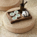 40cm Tatami Cushion Round Straw Weave Handmade Pillow Floor Yoga Chair Seat Z1Q6