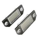 2pcs LED License Plate Lights Number Plate Lamps for Ford Focus C-MAX MK2