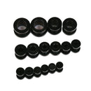 16PCS Stainless Steel Flesh Tunnels Ear Connects to Expander Stretcher Drilling