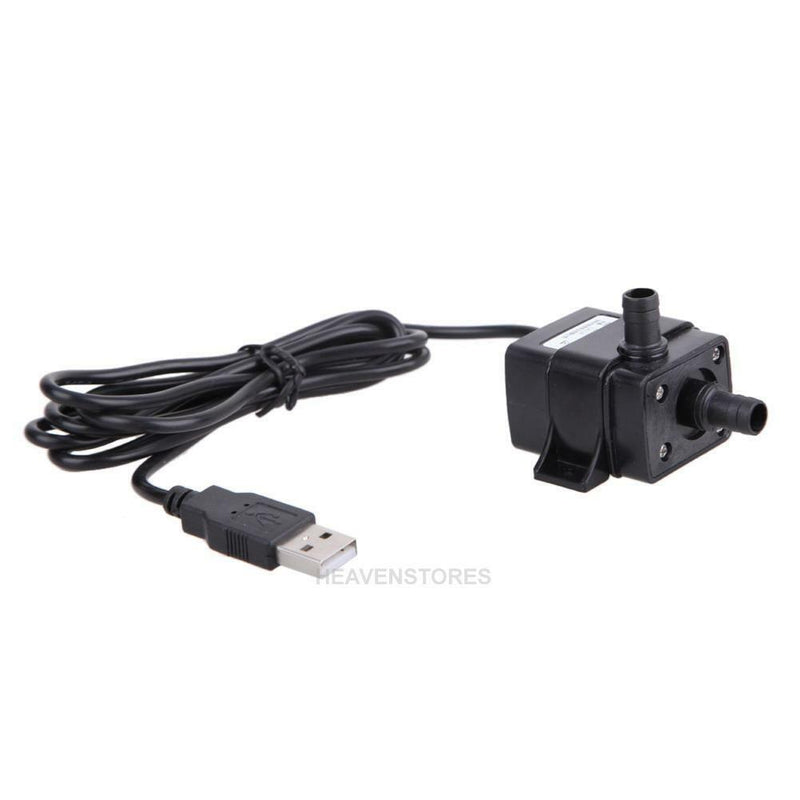 USB DC 5V 3W Submersible Water Pump Aquarium Fish Tank Fountain Pond hv2n
