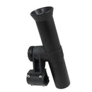 360 Degree Adjustable Boat Fishing Fish Pole Folding Holder Plastic Black