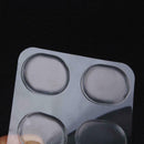 6pcs/set Silicon Gel Snare Drum Mute Pads Transparent Drum Damper Mufflers