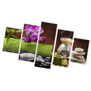 5 Panels Large Canvas Pictures Wall Art Prints Hanging Poster Orchid Cense S