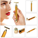 Electric Vibration Face Massager Skin Care Bar Portable T Shape Beauty Device
