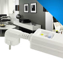 16A 240V Water Heater Integrated Leakage Protection Safety Socket Switch Adapter