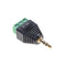 3.5mm Stereo Phone Audio Male Plug Connector Adapter to Terminal Dual Channel Z