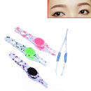 Precise stainless steel hair removal eyebrow tweezers makeup clip beauty care M&