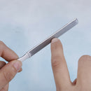 Stainless steel metal file nail art beauty dual sided pedicure manicure tool OZ