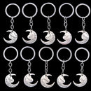 Chic Charms I Love You To The Moon & Back Keyring Keychain Xmas Gift-Brother