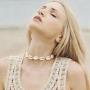 4 Pcs Shell Choker Necklace 14 16 18 Inch Seashell Short Hawaiian Boho Summ
