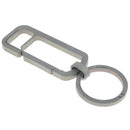 Anti Corrosion Titanium Alloy Key Ring Carabiner Hook Anti Lost Buckle 32mm