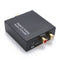 Digital Coaxial Optical to Analog RCA L/R Audio Converter Adapter with Aux 3.5mm