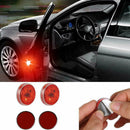 2pc Universal Door Open Warning Light Can Safely Blink Signal Red Light Y5P1